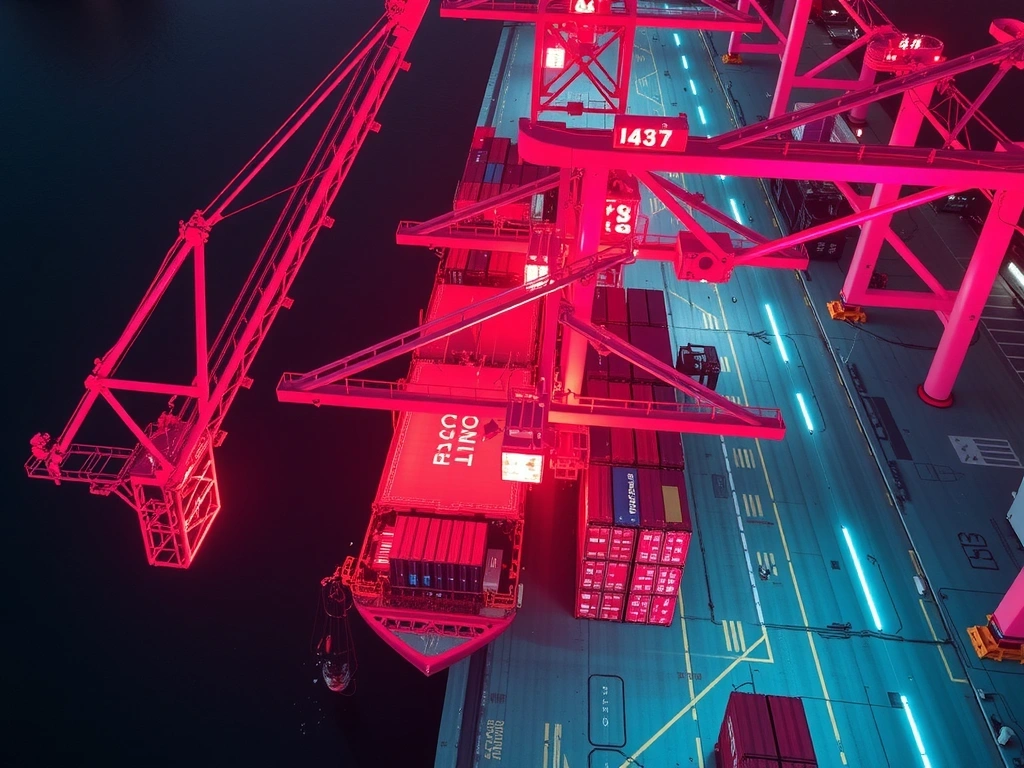 Logistics flow visualization